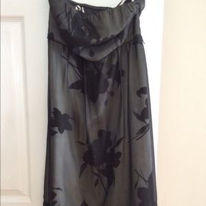 The Limited  strapless dress.